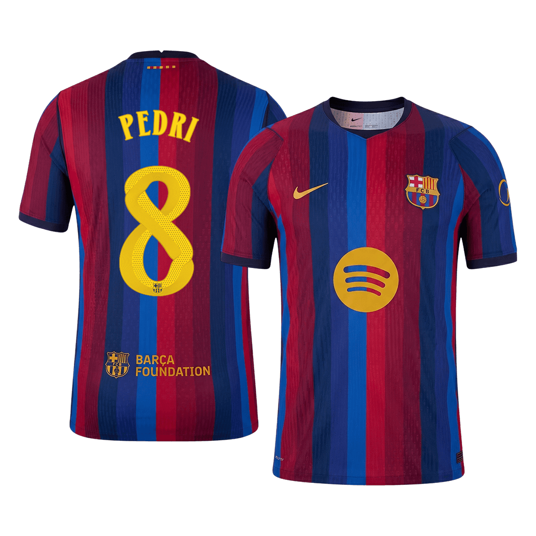 Barcelona Home Jersey 2026/27 - PEDRI #8 - UCL (Player Version)