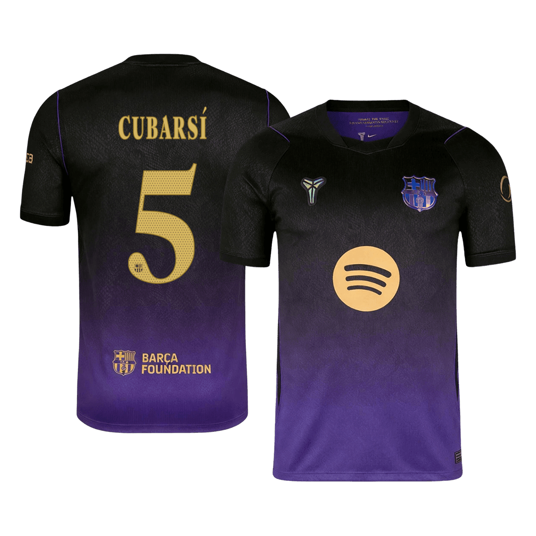 Barcelona Away Jersey 2026/27 - CUBARSÍ #5 - UCL