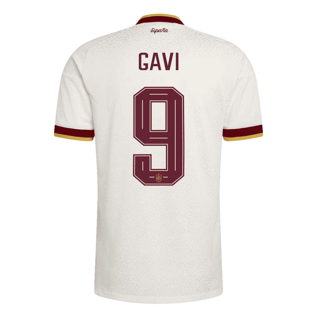 [Champion Edition] Spain World Cup Away Jersey 2026 - GAVI #9 (Player Version)
