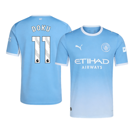 Manchester City Home Jersey 2026/27 - DOKU #11