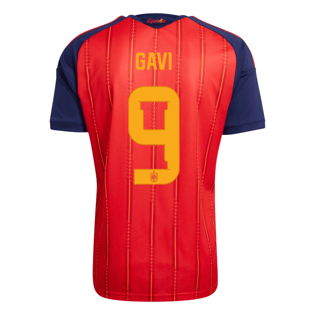 [Champion Edition] Spain World Cup Home Jersey 2026 - GAVI #9