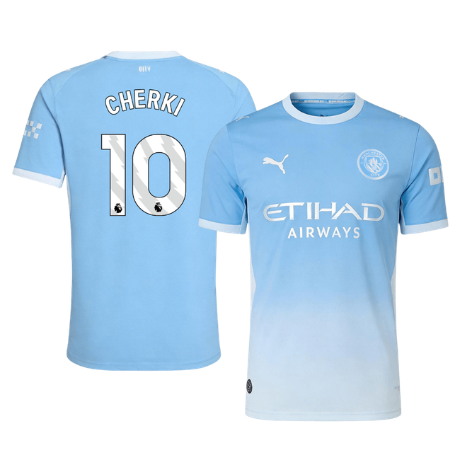 Manchester City Home Jersey 2026/27 - CHERKI #10 (Player Version)
