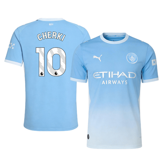 Manchester City Home Jersey 2026/27 - CHERKI #10 (Player Version)