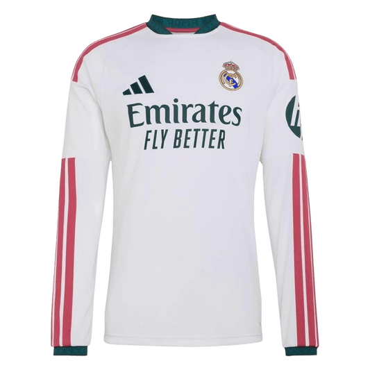 Real Madrid Home Long Sleeve Jersey 2026/27
