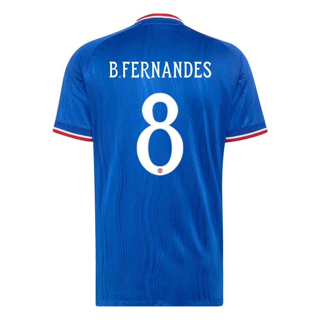 Manchester United Away Jersey 2026/27 - B. FERNANDES #8 - UCL (Player Version)