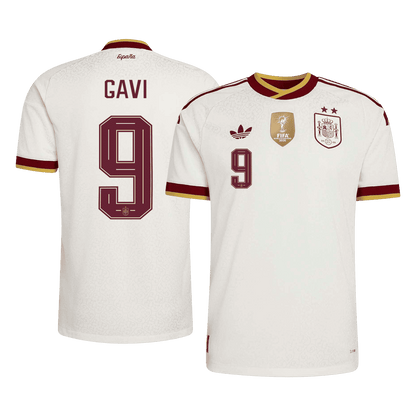 [Champion Edition] Spain World Cup Away Jersey 2026 - GAVI #9 (Player Version)