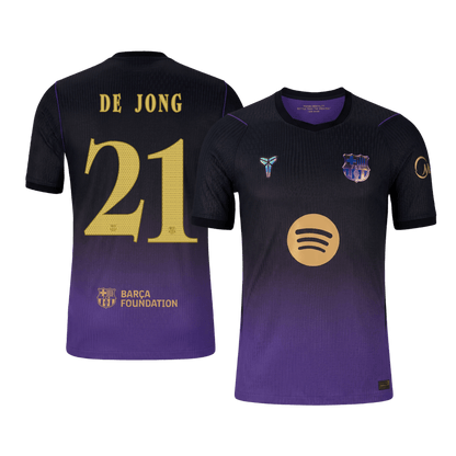 Barcelona Away Jersey 2026/27 - DE JONG #21 - UCL