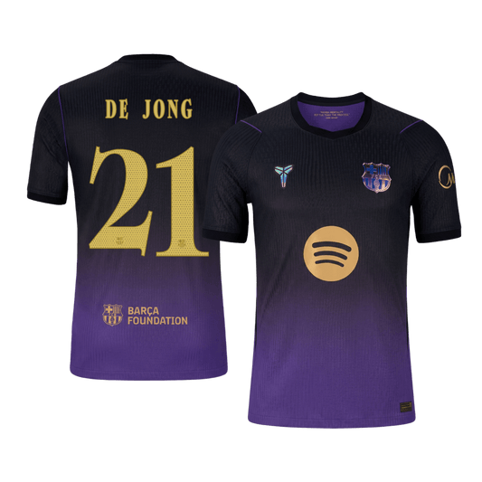 Barcelona Away Jersey 2026/27 - DE JONG #21 - UCL