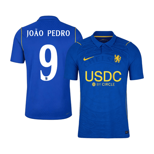 Chelsea Home Jersey 2026/27 - JOÃO PEDRO #9 - UCL (Player Version)