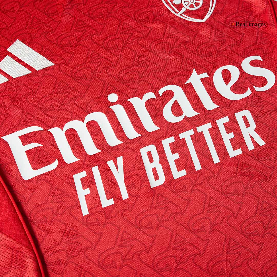 Men's Arsenal Home Full Kit 2025/26 - Player Version (Slim Fit)