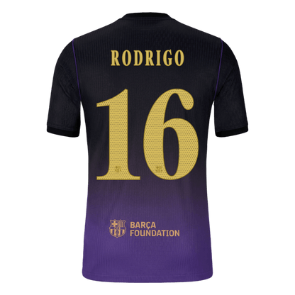 Barcelona Away Jersey 2026/27 - RODRIGO #16 - UCL (Player Version)