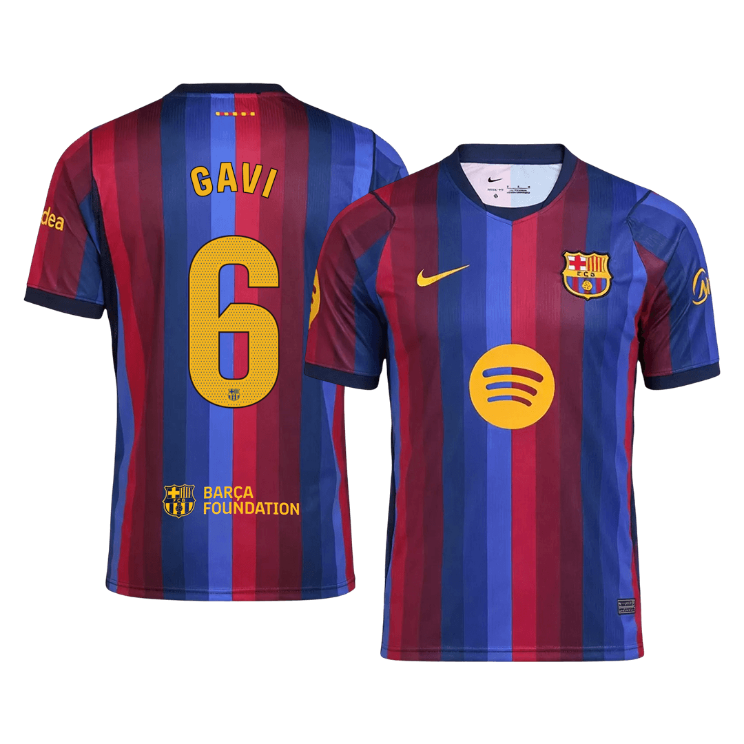 Barcelona Home Jersey 2026/27 - GAVI #6