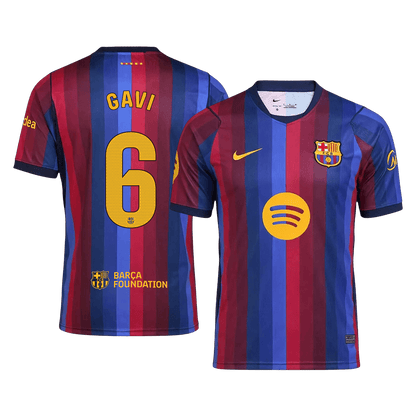 Barcelona Home Jersey 2026/27 - GAVI #6