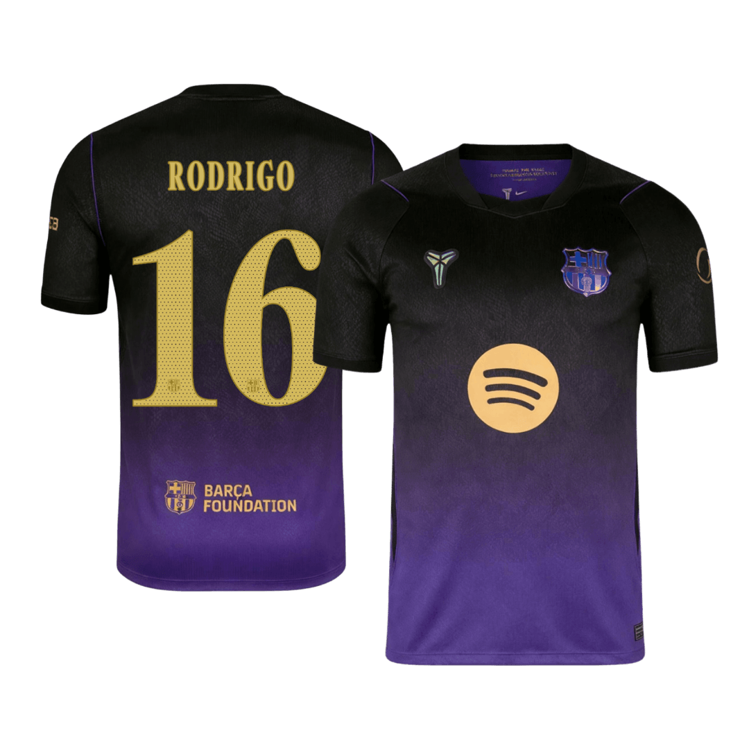 Barcelona Away Jersey 2026/27 - RODRIGO #16 - UCL