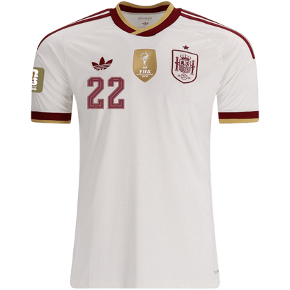 [Champion Edition] Spain World Cup Away Jersey 2026 - CUBARSÍ #22 (Player Version)
