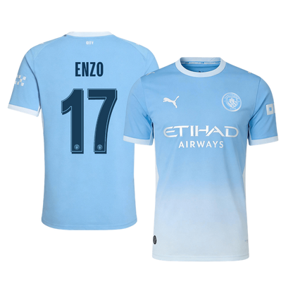 Manchester City Home Jersey 2026/27 - ENZO #17 (Player Version)