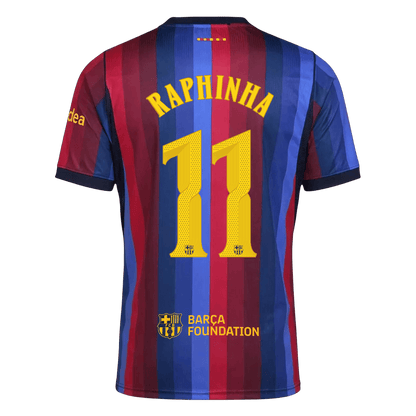 Barcelona Home Jersey 2026/27 - RAPHINHA #11 - UCL