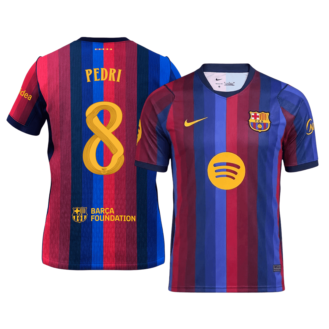 Barcelona Home Jersey 2026/27 - PEDRI #8 - UCL