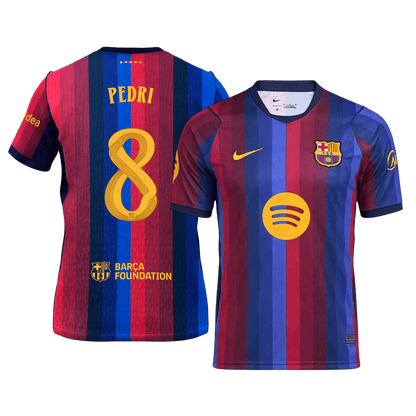 Barcelona Home Jersey 2026/27 - PEDRI #8 - UCL