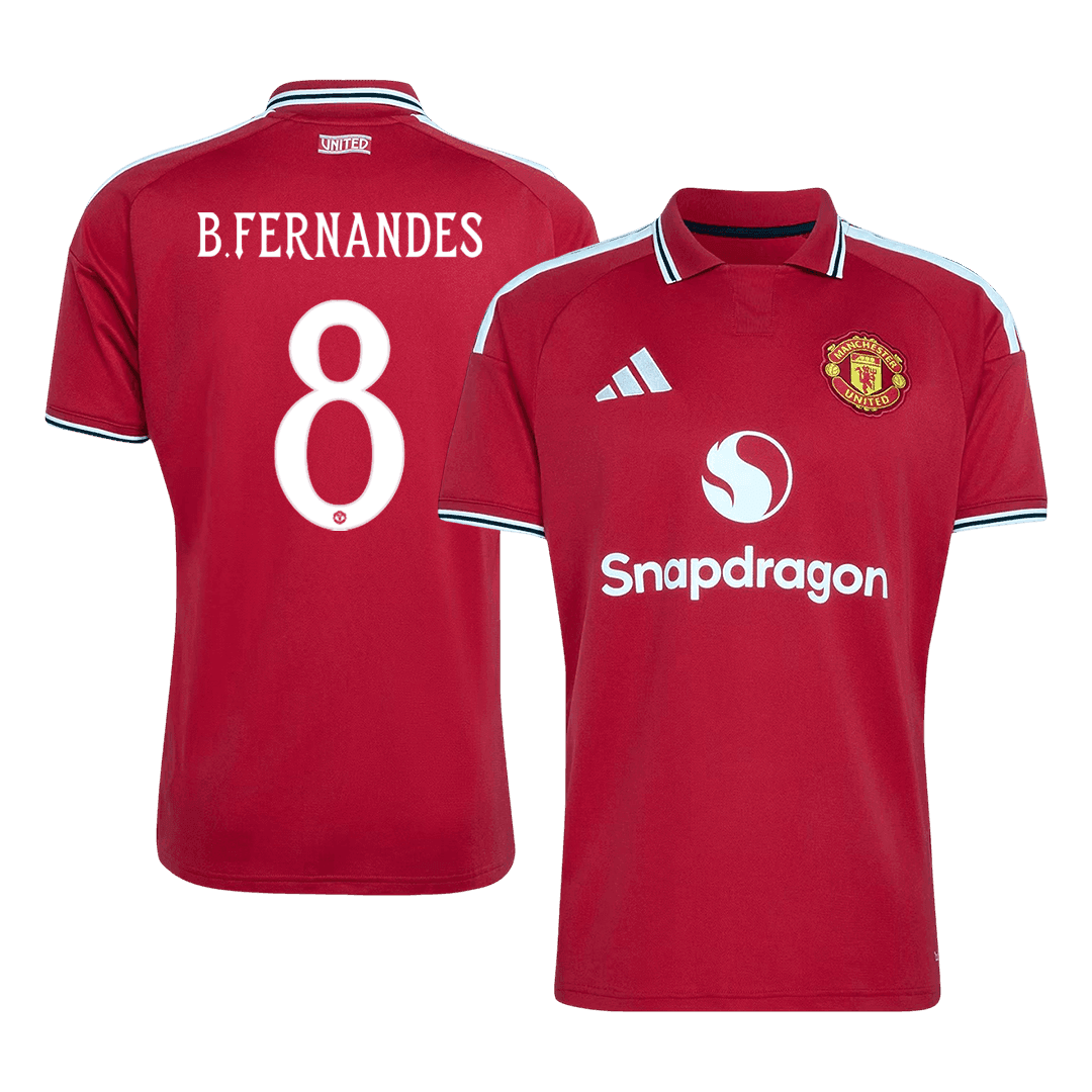 Manchester United Home Jersey 2026/27 - B.FERNANDES #8 - UCL