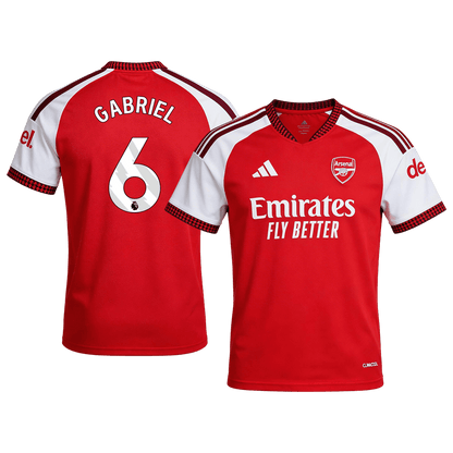 Arsenal Home Jersey 2026/27 - GABRIEL #6 (Player Version)