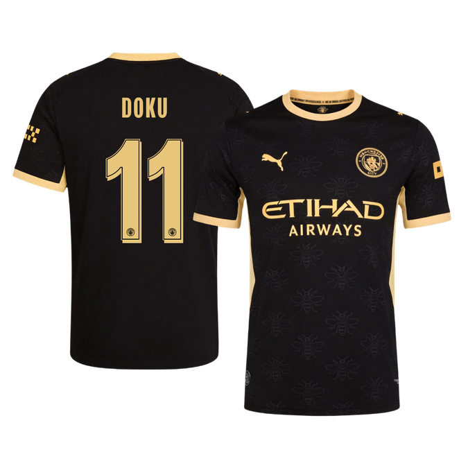 Manchester City Away Jersey 2026/27 - DOKU #11 (Player Version)