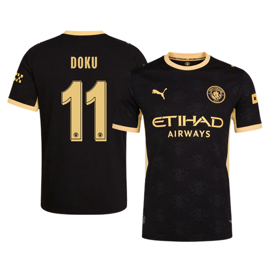 Manchester City Away Jersey 2026/27 - DOKU #11 (Player Version)
