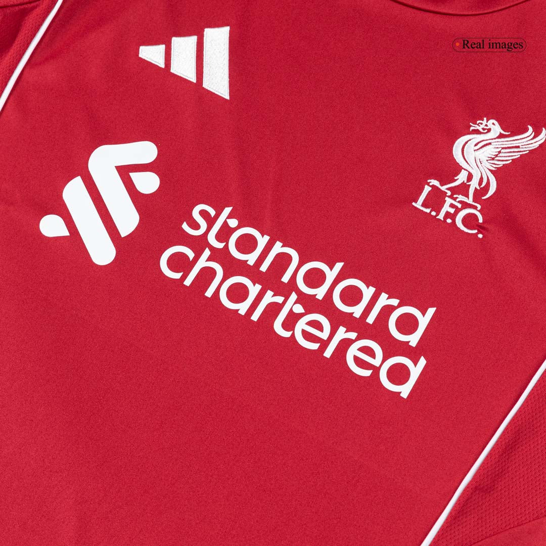 VIRGIL #4 Mens Liverpool Home Jersey 2025/26