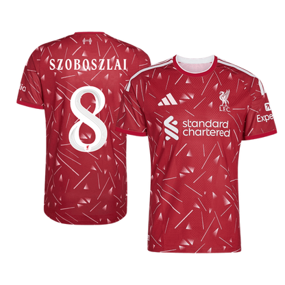 Liverpool Home Jersey 2026/27 - SZOBOSZLAI #8 (Player Version)