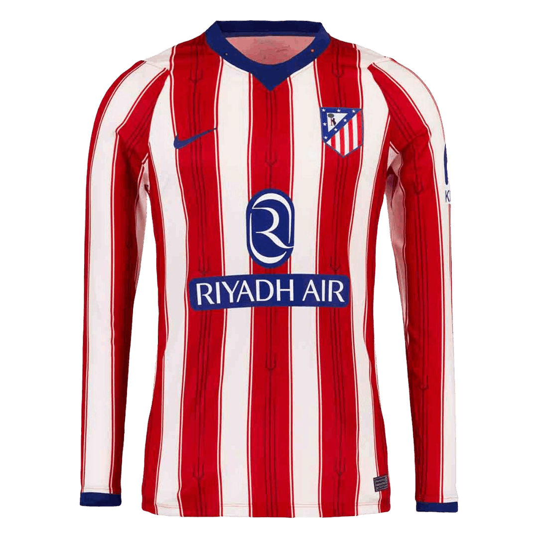 Atletico Madrid Home Long Sleeve Jersey 2026/27