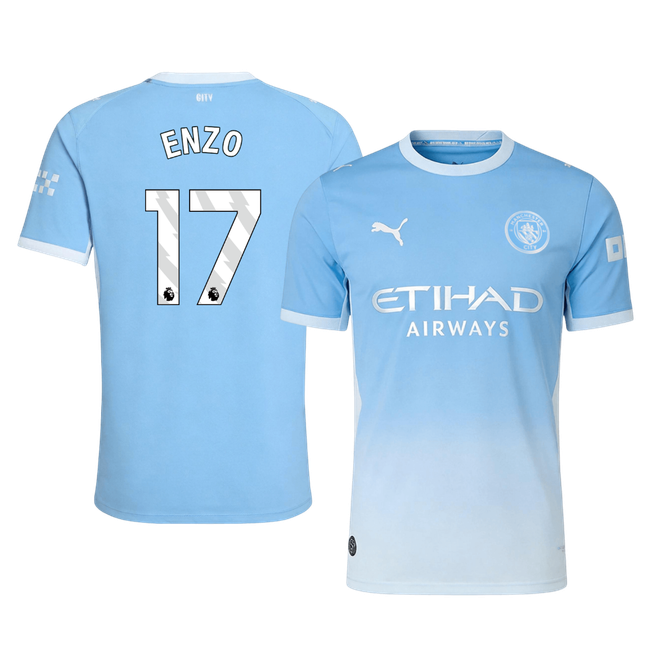 Manchester City Home Jersey 2026/27 - ENZO #17 (Player Version)