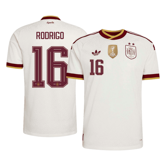 [Champion Edition] Spain World Cup Away Jersey 2026 - RODRIGO #16 (Player Version)