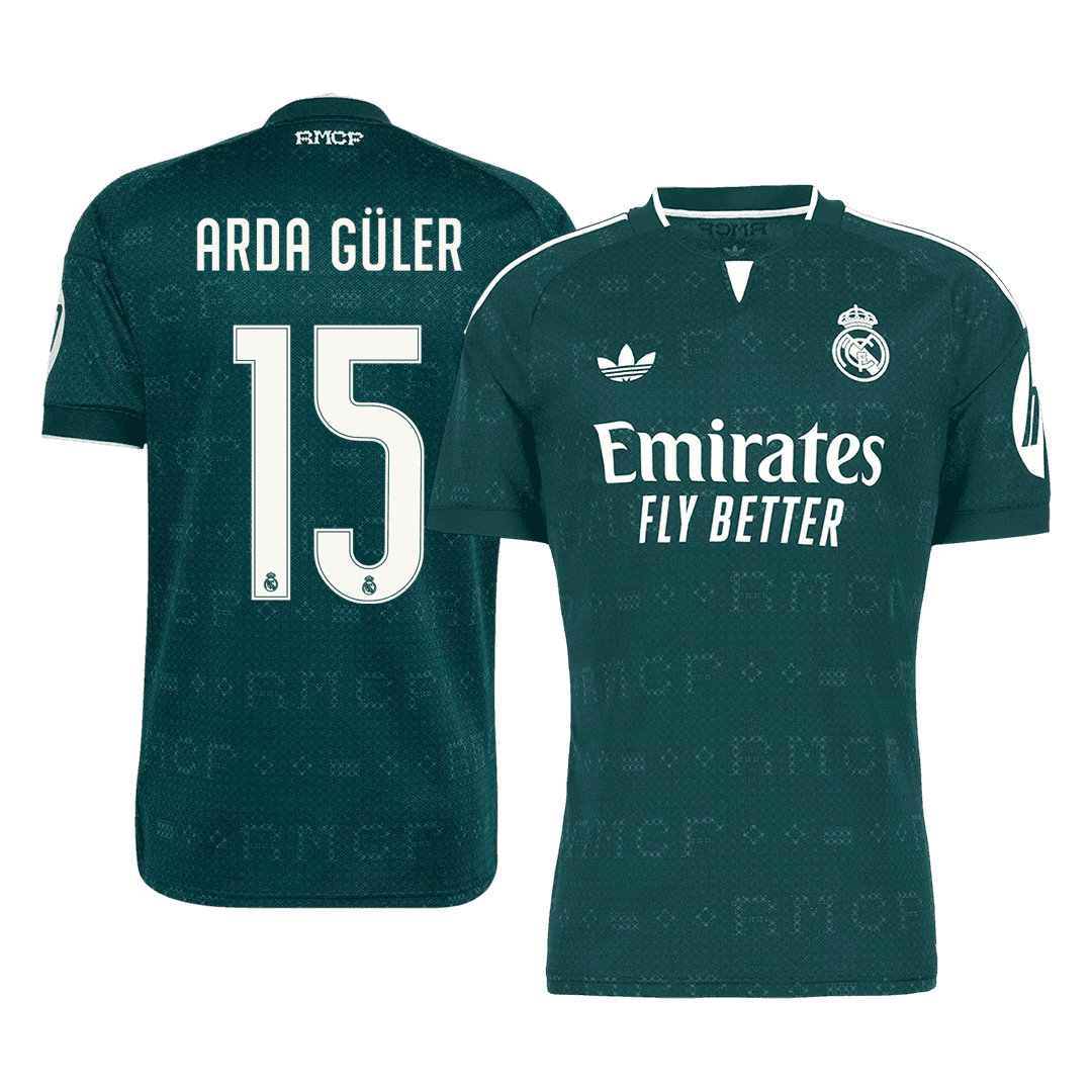 Real Madrid Away Jersey 2026/27 - ARDA GÜLER #15