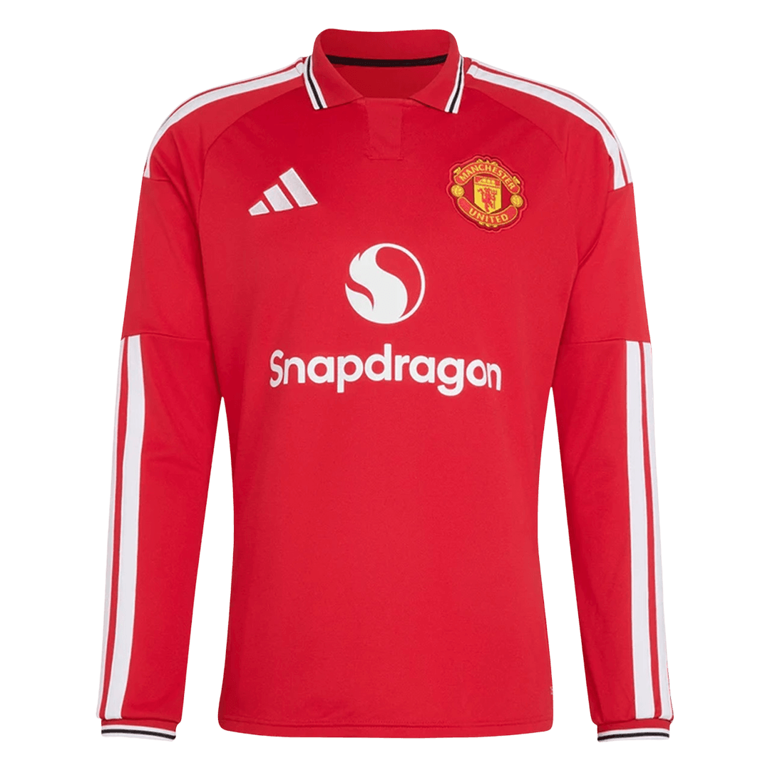 Manchester United Home Long Sleeve Jersey 2026/27