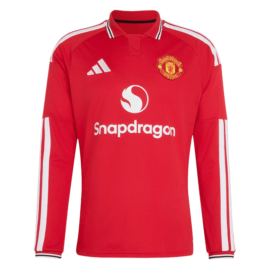 Manchester United Home Long Sleeve Jersey 2026/27
