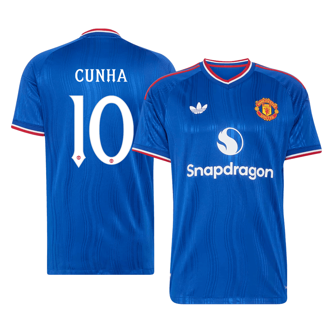 Manchester United Away Jersey 2026/27 - CUNHA #10 - UCL (Player Version)
