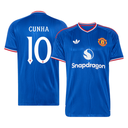 Manchester United Away Jersey 2026/27 - CUNHA #10 - UCL (Player Version)