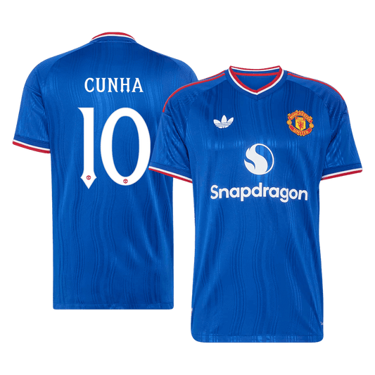 Manchester United Away Jersey 2026/27 - CUNHA #10 - UCL (Player Version)