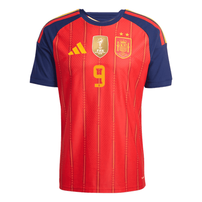 [Champion Edition] Spain World Cup Home Jersey 2026 - GAVI #9 (Player Version)