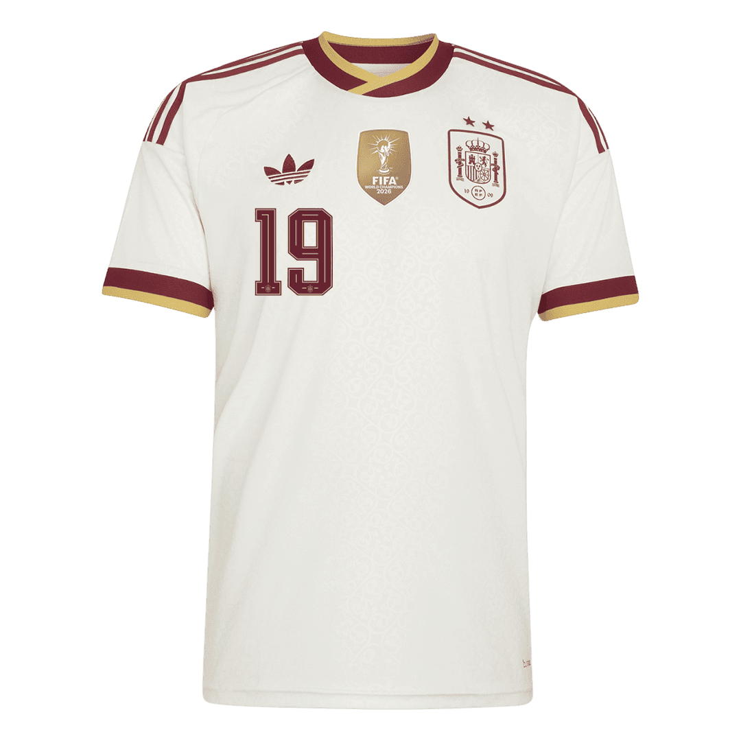 [Champion Edition] Spain World Cup Away Jersey 2026 - LAMINE YAMAL #19