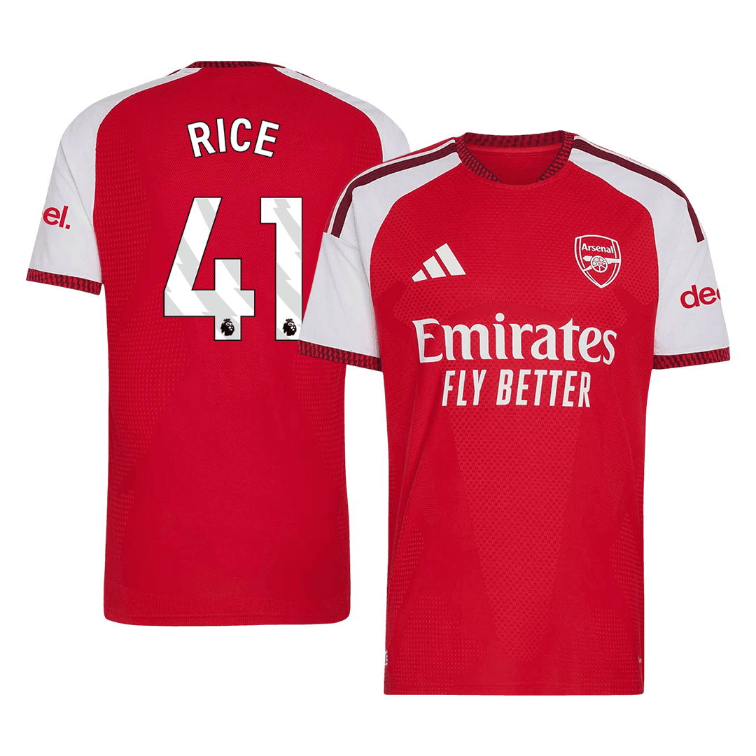 Arsenal Home Jersey 2026/27 - RICE #41 (Player Version)
