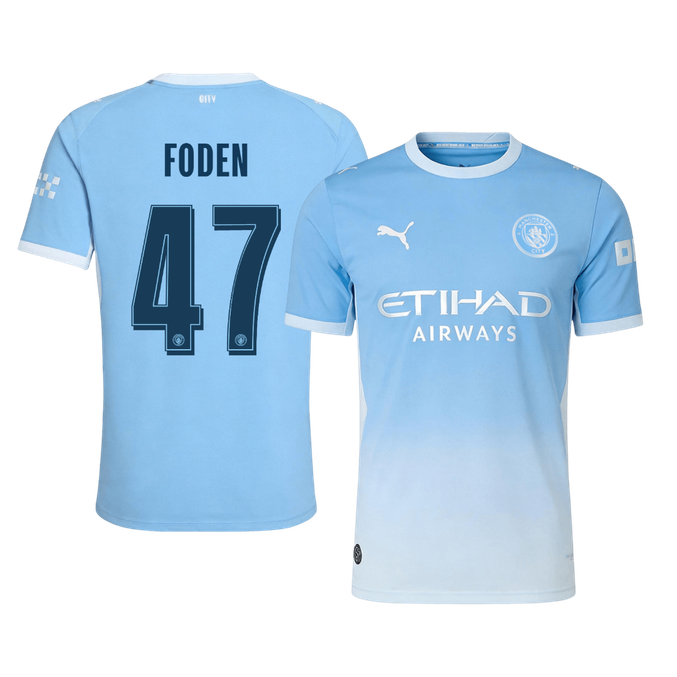 Manchester City Home Jersey 2026/27 - FODEN #47 (Player Version)