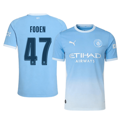 Manchester City Home Jersey 2026/27 - FODEN #47 (Player Version)