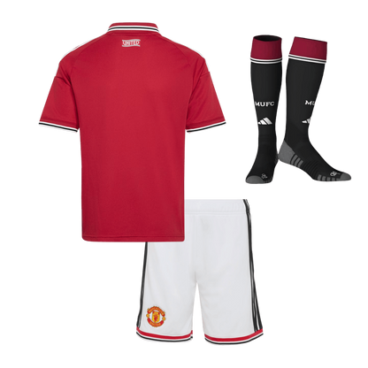 Manchester United Kids Home Full Kit 2026/27