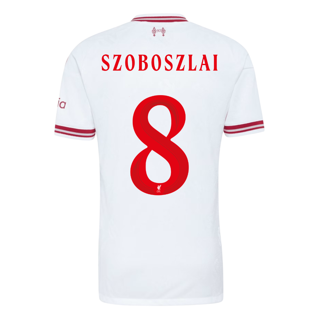 Liverpool Away Jersey 2026/27 - SZOBOSZLAI #8 (Player Version)