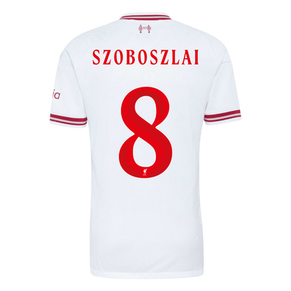 Liverpool Away Jersey 2026/27 - SZOBOSZLAI #8 (Player Version)