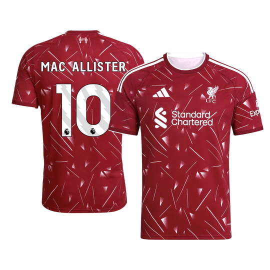 Liverpool Home Jersey 2026/27 - MAC ALLISTER #10