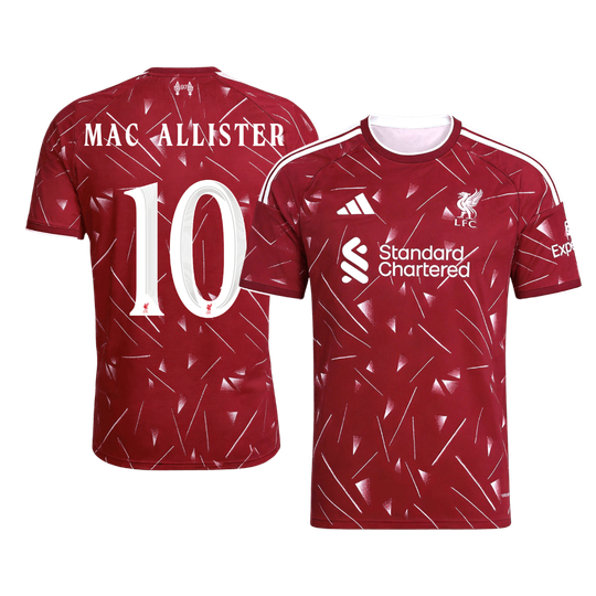 Liverpool Home Jersey 2026/27 - MAC ALLISTER #10