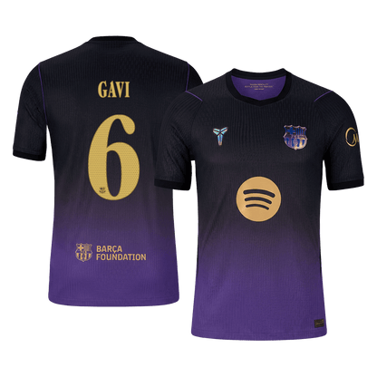 Barcelona Away Jersey 2026/27 - GAVI #6 - UCL (Player Version)