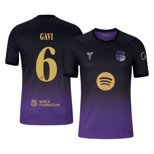 Barcelona Away Jersey 2026/27 - GAVI #6 - UCL (Player Version)